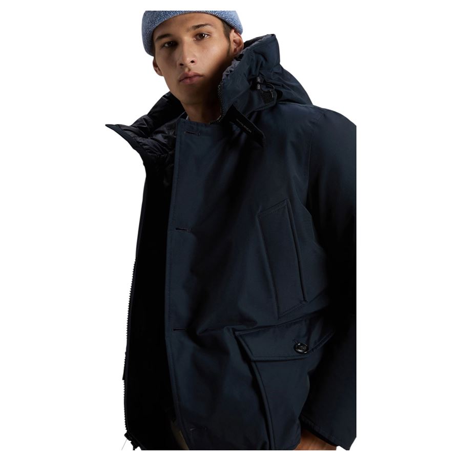 Arctic anorak in ramar cloth giubbetto da uomo Woolrich | CFWOOU0771MLB